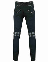 Midnight Masquerade Gothic Skinny Pant -  -  - Trippprs